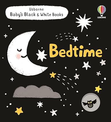 Usborne Baby's Black & White Books: Bedtime