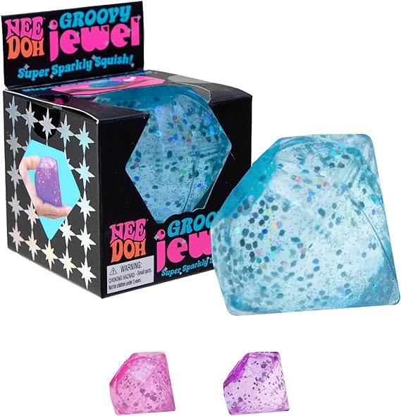 Groovy Jewel NeeDoh - Various Colours