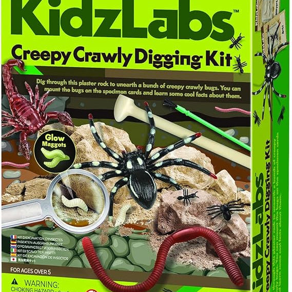 KidzLabs Creepy Crawly Digging Kit