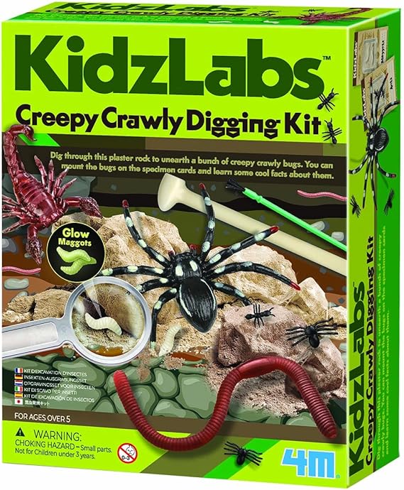 KidzLabs Creepy Crawly Digging Kit