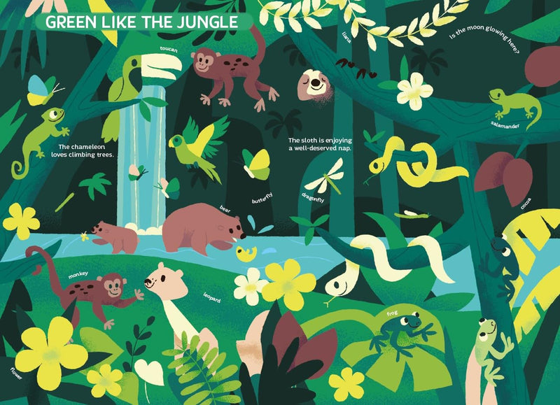 My Giant Early Learning Book - The World of Colours