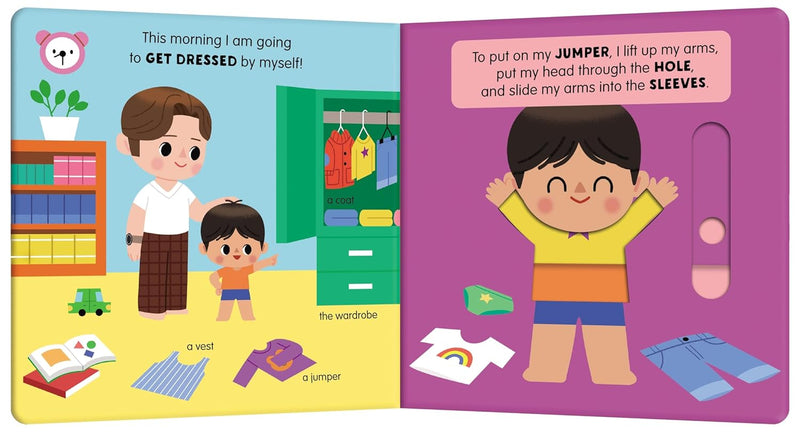 My First Animated Board Book: Getting Dressed