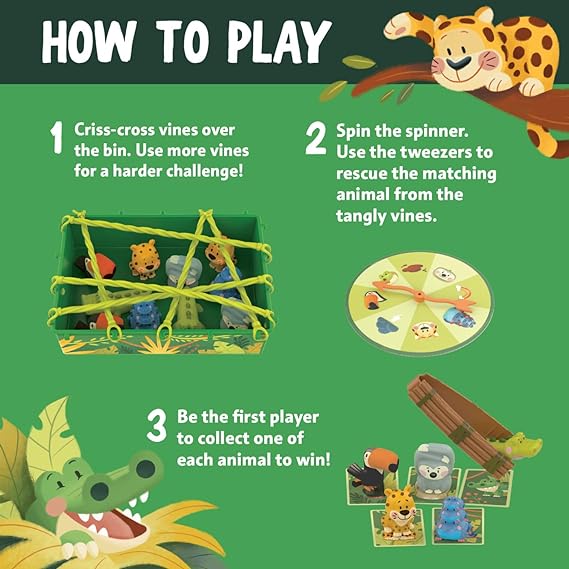 Jungle Rescue Fine Motor Game