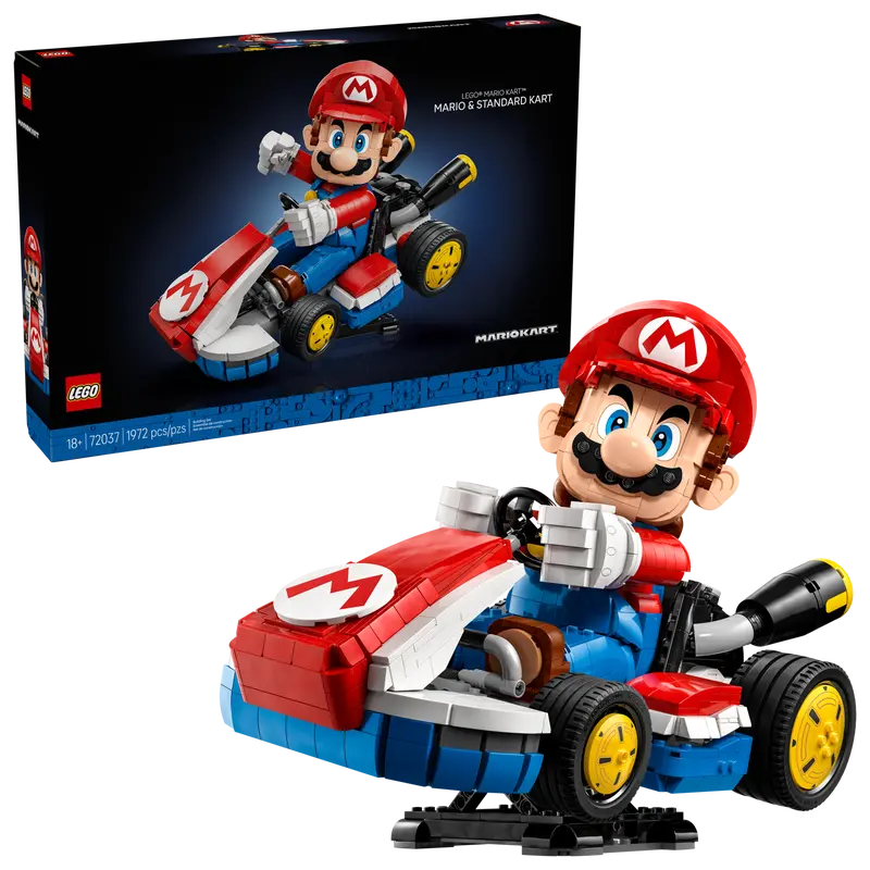 Lego Super Mario Mario Kart – Mario & Standard Kart 72037