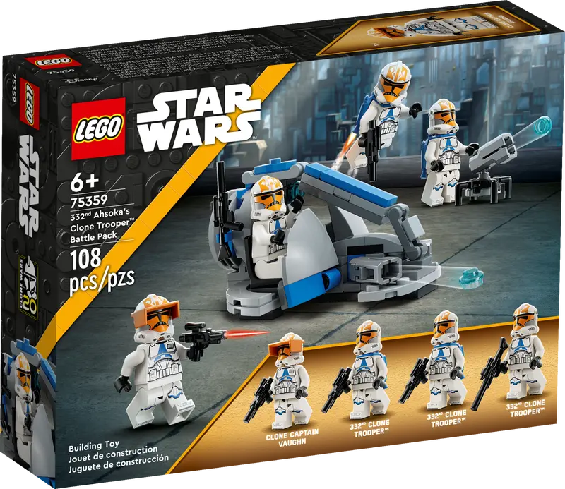 Lego Star Wars Ahsoka's Clone Trooper Battle Pack 75359
