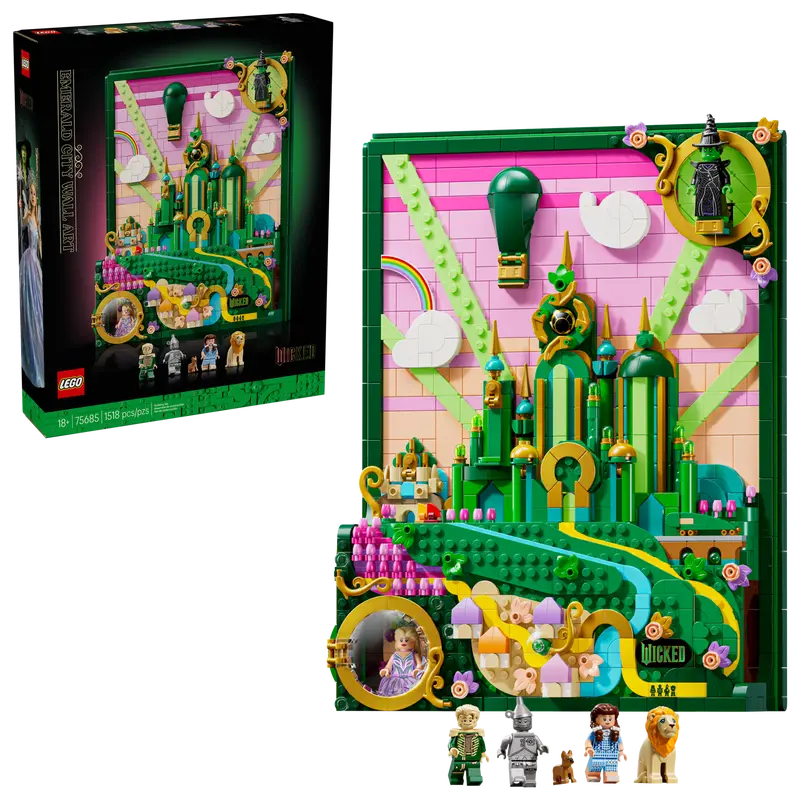 Lego Wicked Emerald City Wall 75685