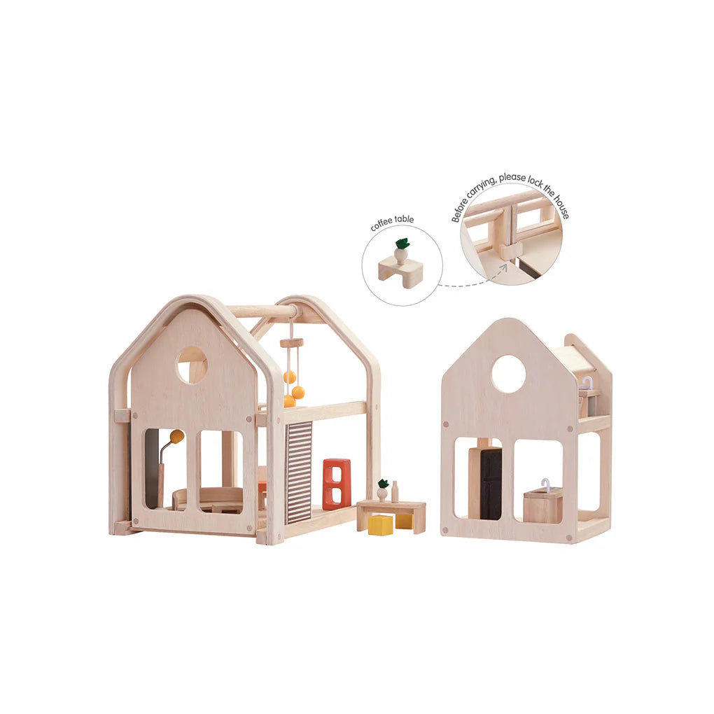 Plan Toys Slide N Go Dollhouse