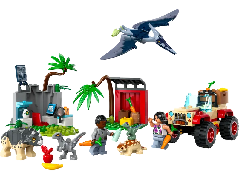 Lego Jurassic World Baby Dinosaur Rescue Centre 76963