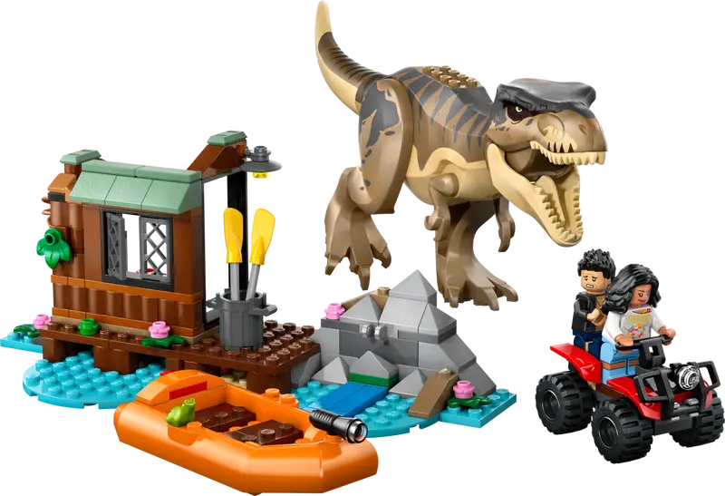 Lego Jurassic World T. Rex River Escape 76975