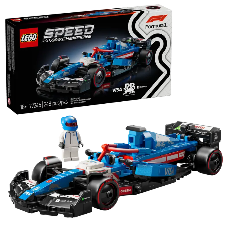 Lego Speed Champions Visa Cash App RB VCARB 01 F1® Race Car 77246