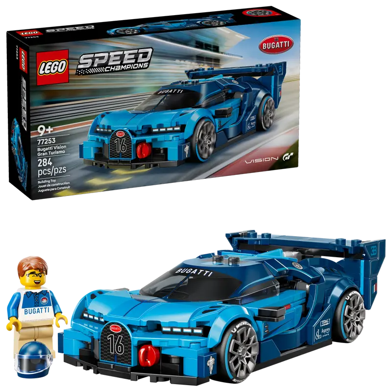 Lego Speed Champions Bugatti Vision GT Hyper Sports Car 77253