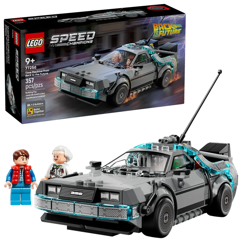Lego Speed Champions Time Machine from Back to the Future 77256