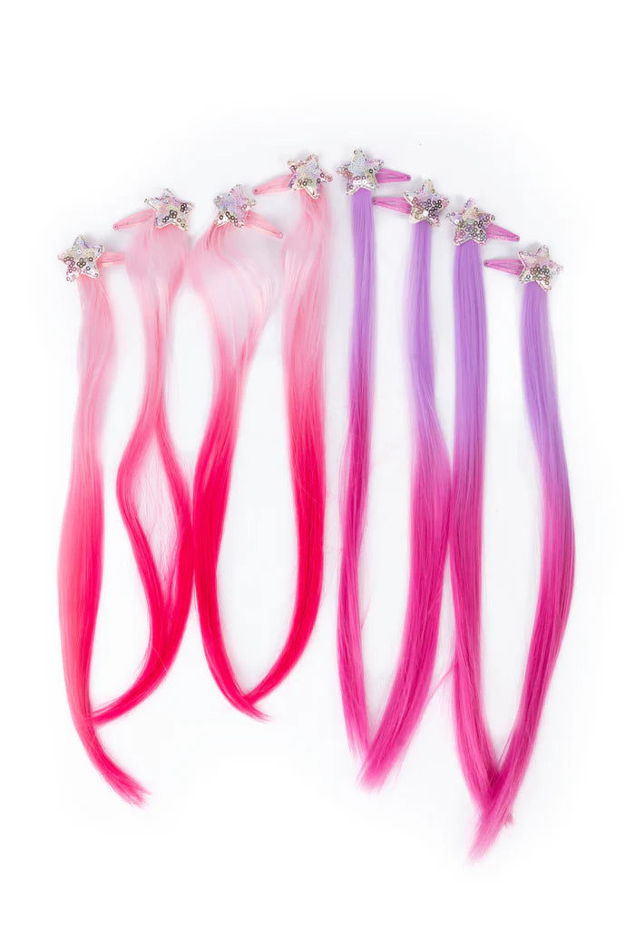 Great Pretenders Rodeo Drive Muti Color Clip In Extensions