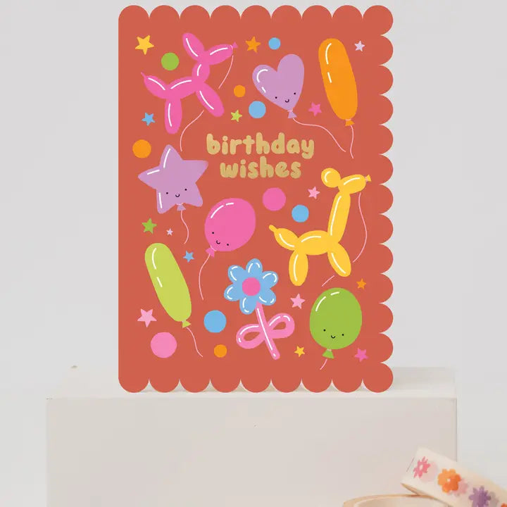 Birthday Card Balloon Parade