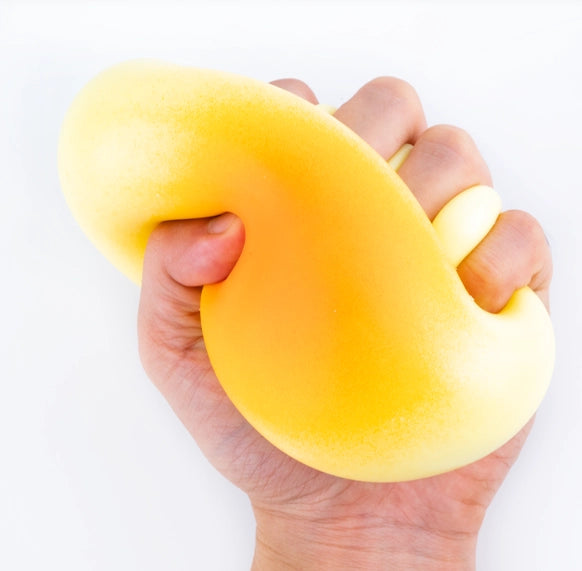 Jumbo Cheese Bread Squishy–Super Soft & Stretchy