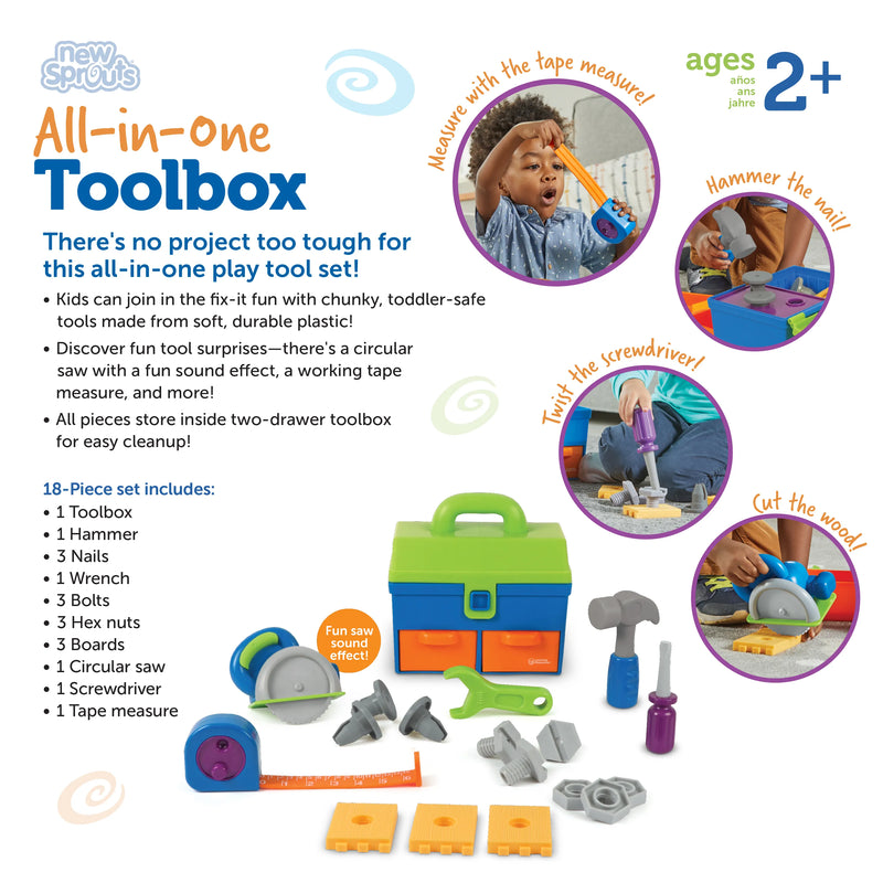 Learning Resources New Sprouts All-In-One Toolbox