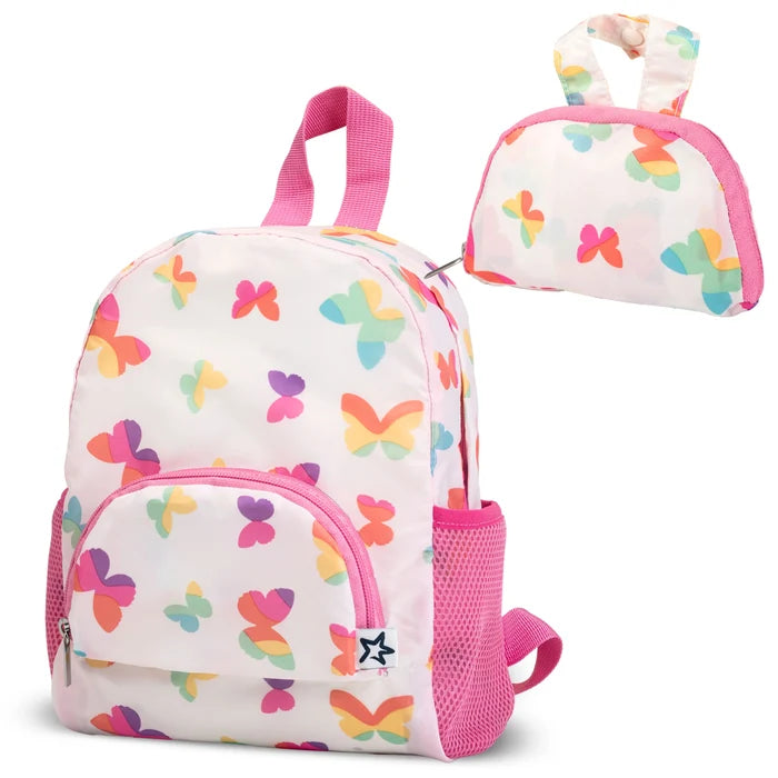 Tiny Twinkle - Toddler Foldup Backpack - Butterfly