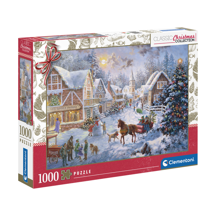 Clementoni 1000pc Puzzle - Getting Ready for Christmas