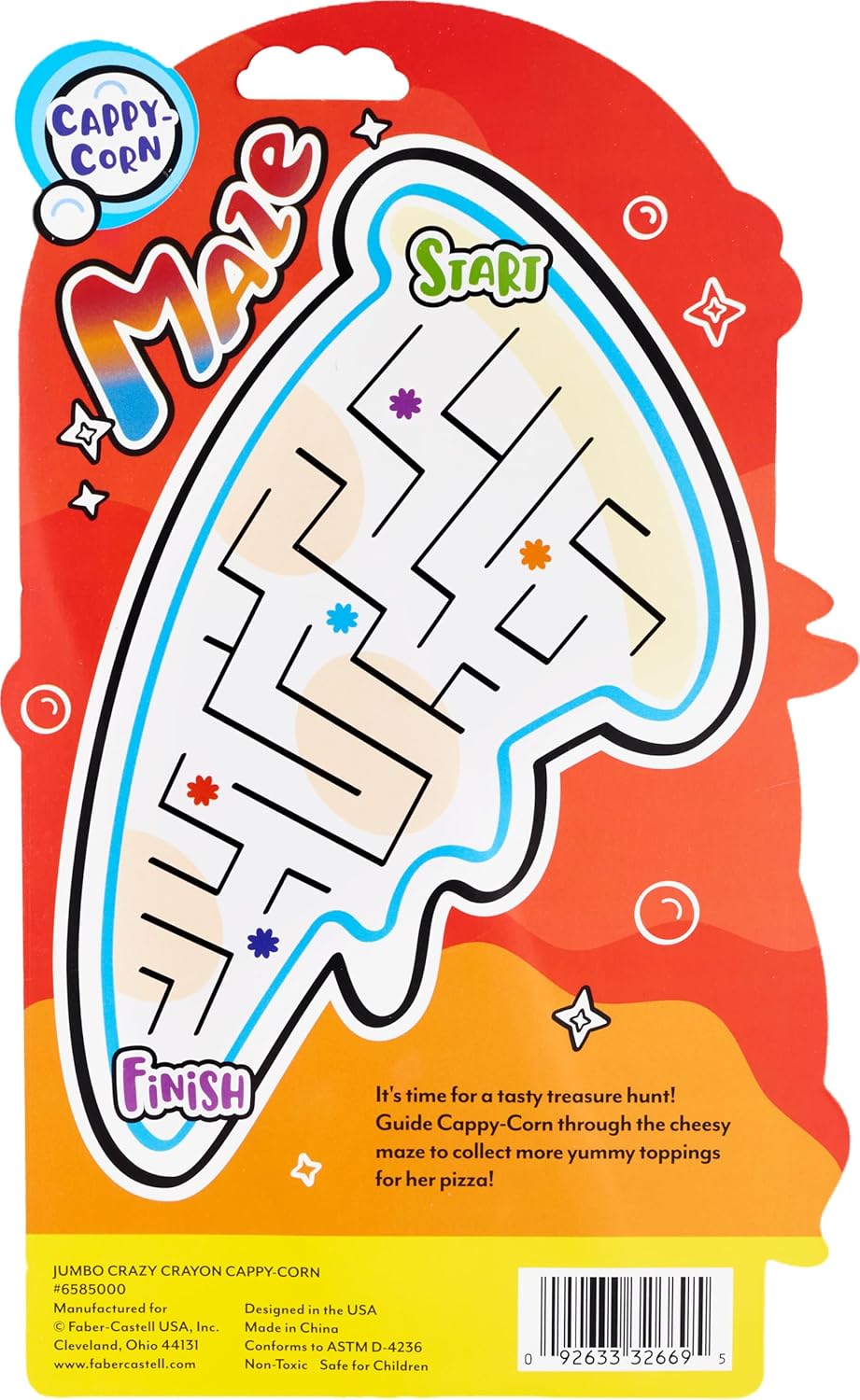 Creativity for Kids Jumbo Crazy Crayon - Capy-Corn