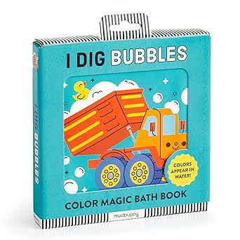 Color Magic Bath Book - I Dig Bubbles