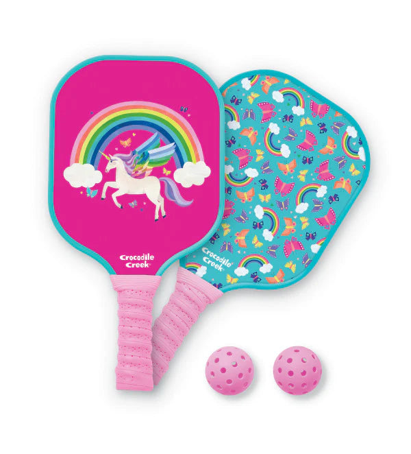 Crocodile Creek Pickleball Sets - Unicorns