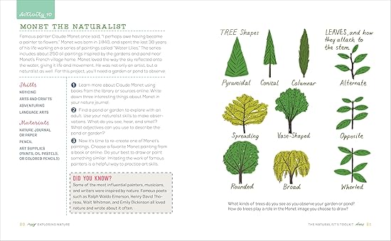 Exploring Nature Activity Book For Kids