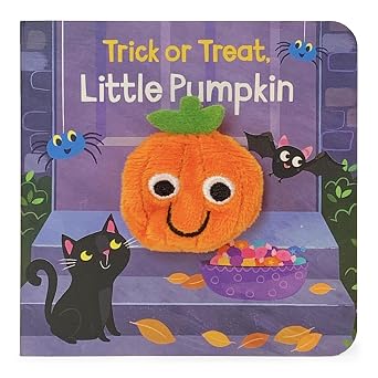Trick or Treat, Little Pumpkin Finger Puppet Book