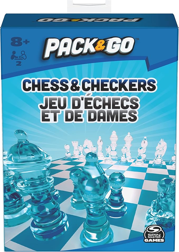 Chess & Checkers Pack & Go Set