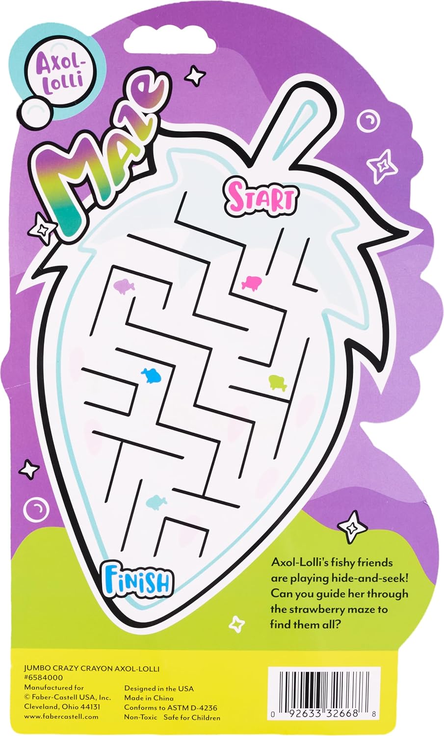 Creativity for Kids Jumbo Crazy Crayon - Axol-Lolli
