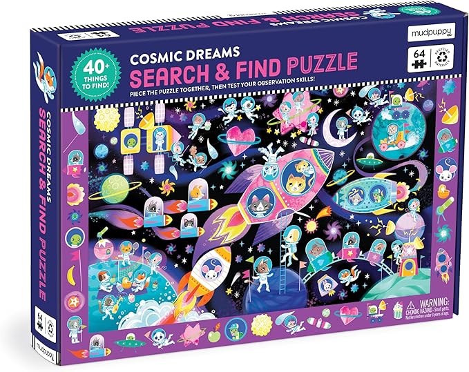 Cosmic Dreams Search and Find 64pc Puzzle