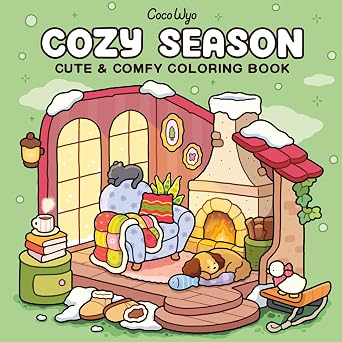 Cozy Season Coloring Book