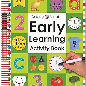 Wipe Clean Early Learning Activity Book