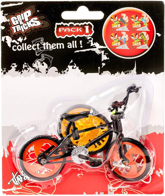 Mini Pro Finger Black BMX Bike Set