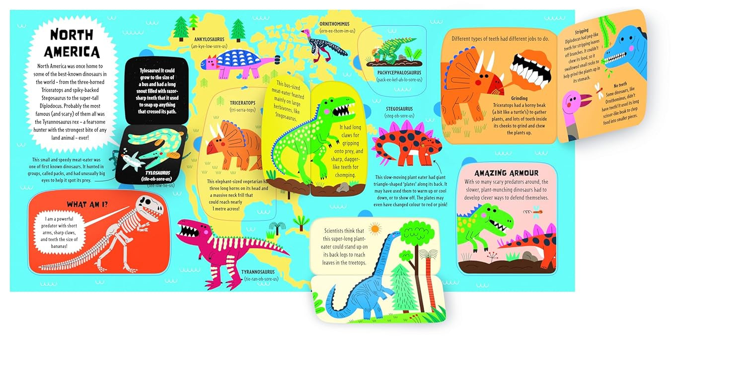 My First Lift-the-Flap Dinosaur Atlas
