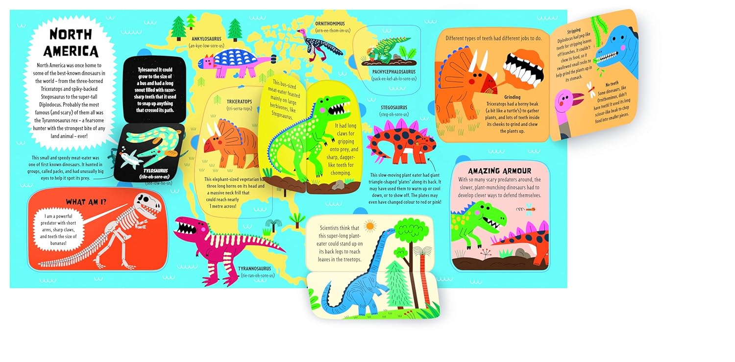 My First Lift-the-Flap Dinosaur Atlas