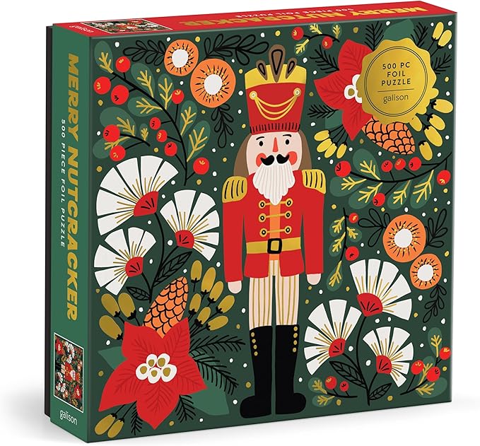 Merry Nutcracker 500pc Foil Puzzle