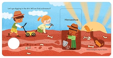Digging for Dinosaurs Seek and Peek: A Lift-the-Flap Book