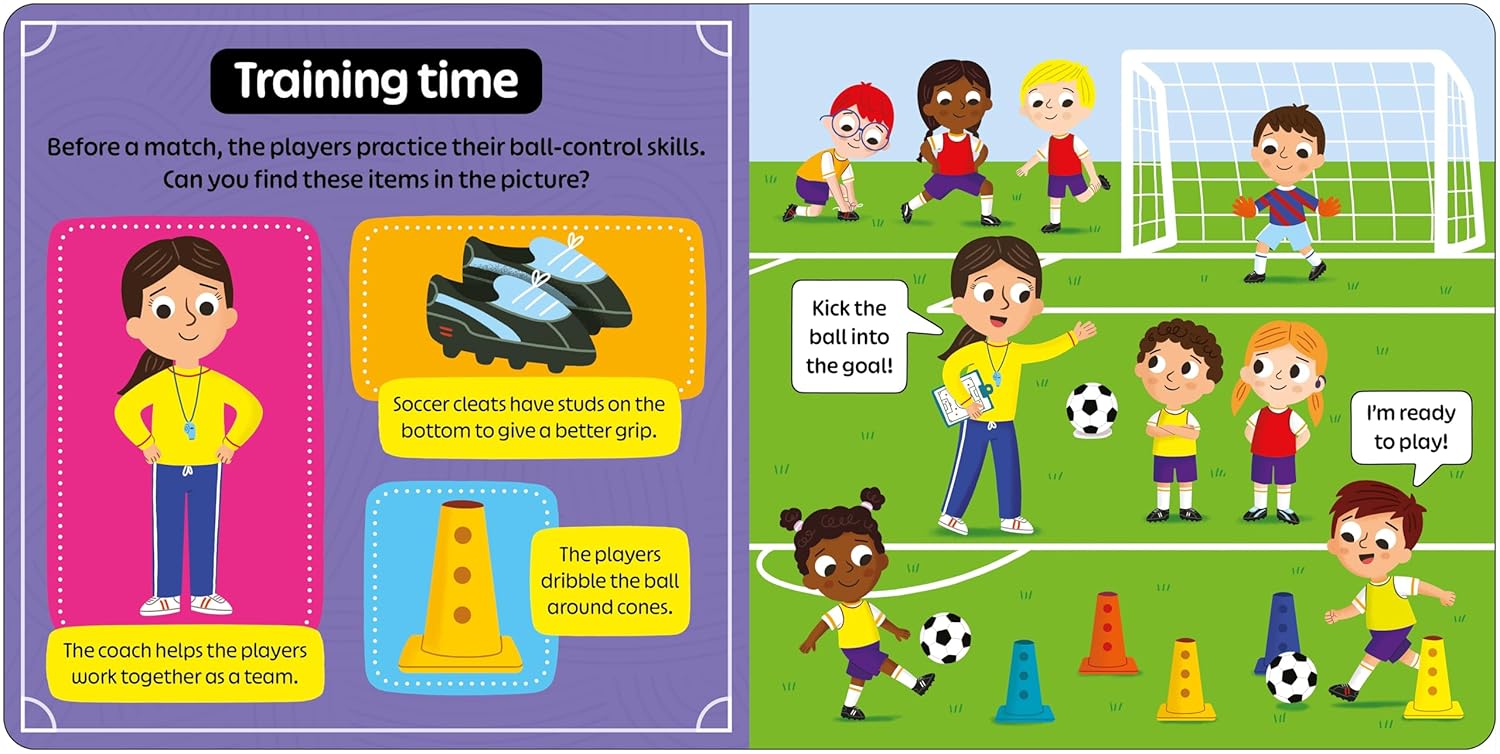 My First Soccer Book (Super Spinners)