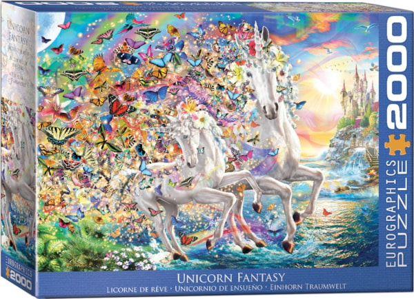 Eurographics 2000 Piece - Unicorn Fantasy