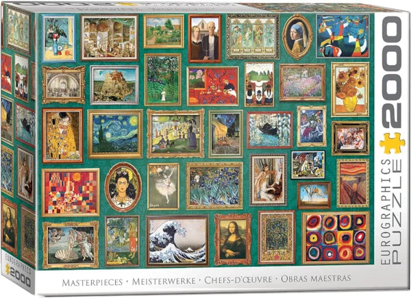 Eurographics 2000 Piece Puzzle - Masterpieces