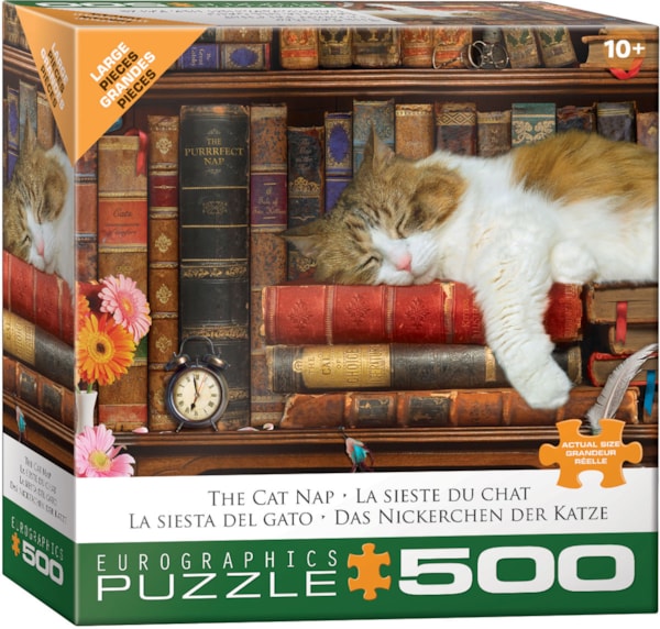 Eurographics 500 Piece Puzzle - The Cat Nap