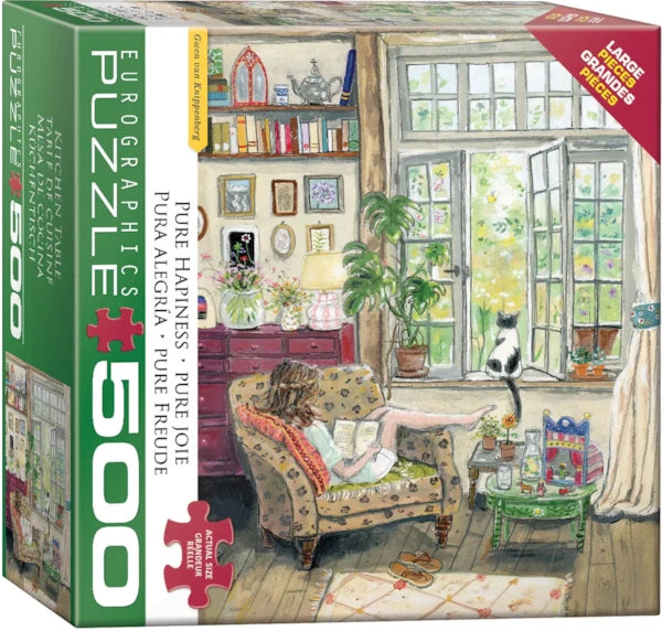 Eurographics 500 Piece Puzzle - Pure Hapiness