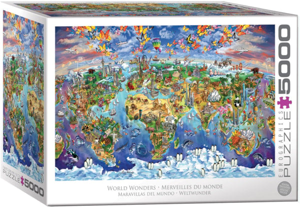 Eurographics 5000 Piece Puzzle  - World Wonders