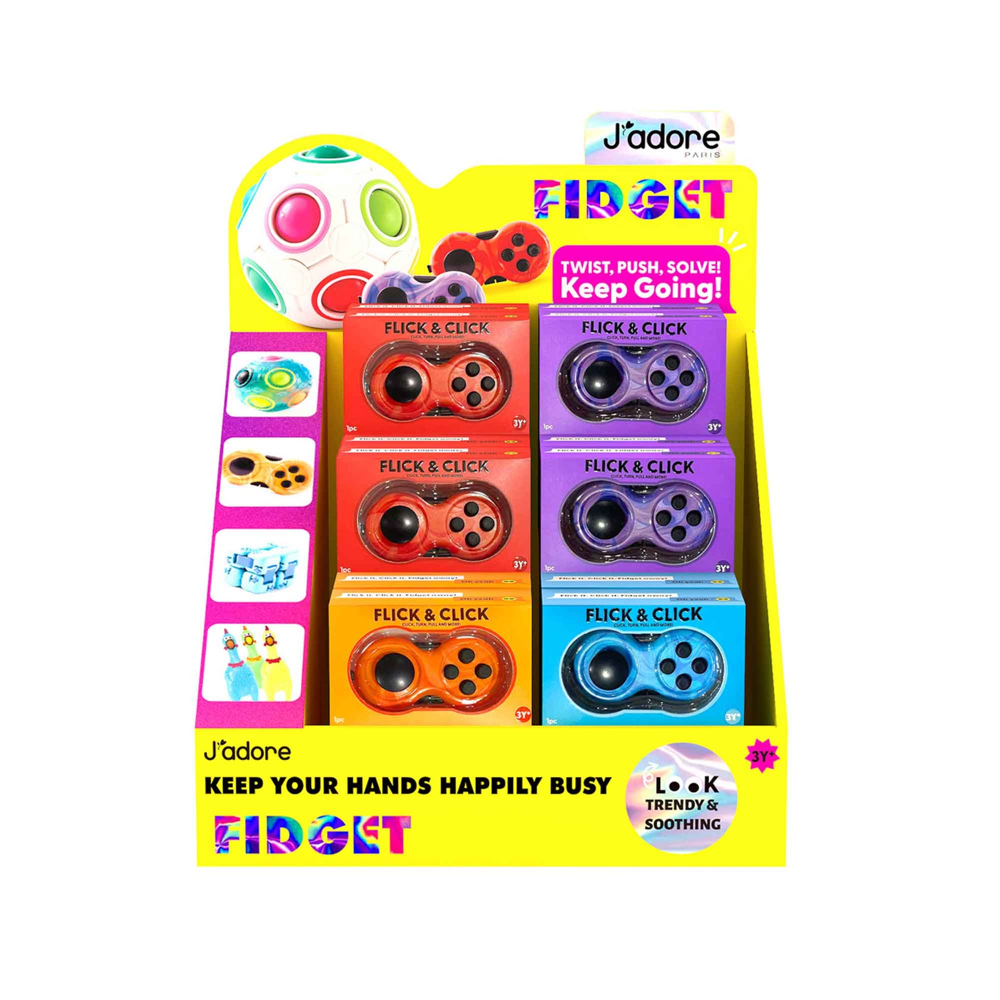 Flick & Click - Various Colours