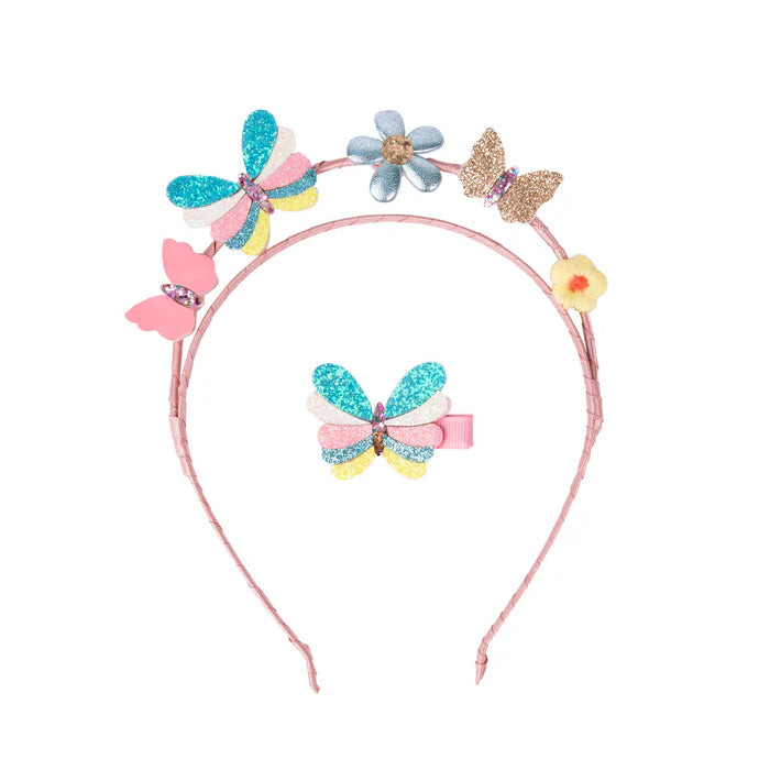 Great Pretenders Butterflies For Days Headband and Hair Clips