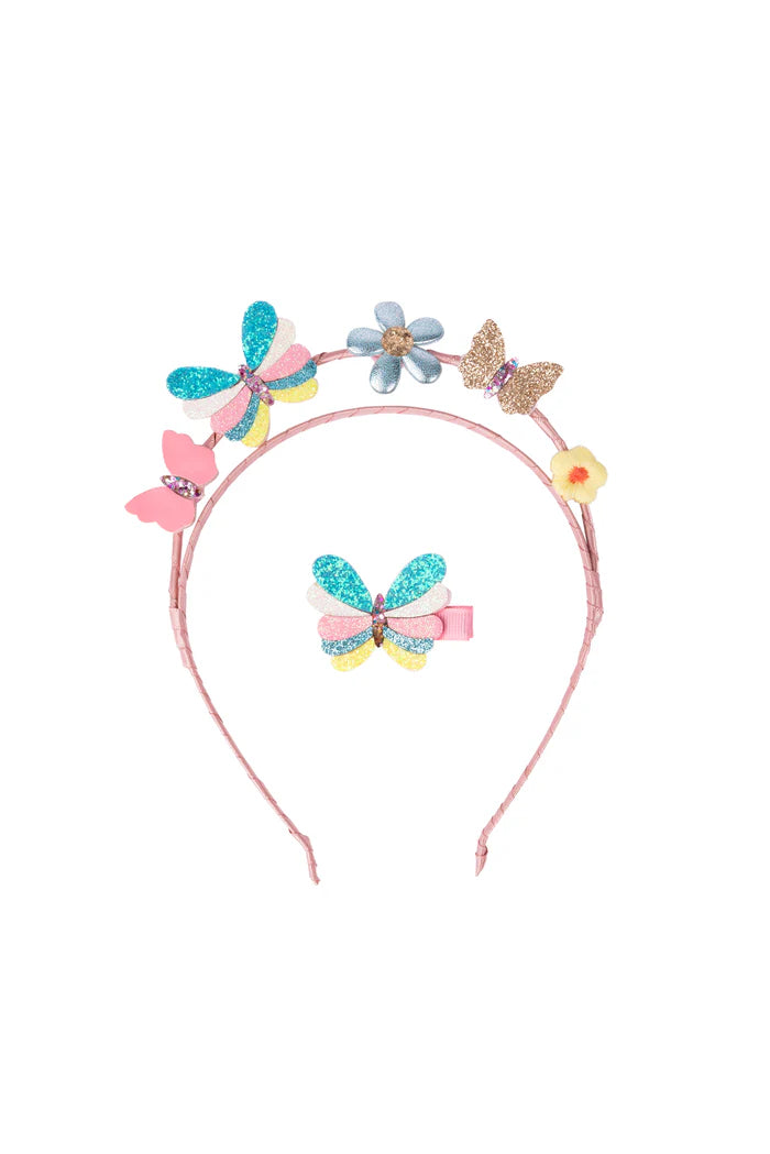 Great Pretenders Butterflies For Days Headband and Hair Clips
