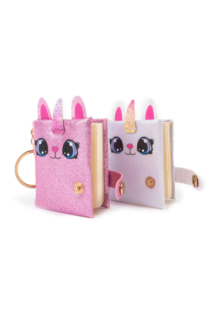 Great Pretenders Mini Sparkly Friends Keychain Caticorn Journal - Various Styles