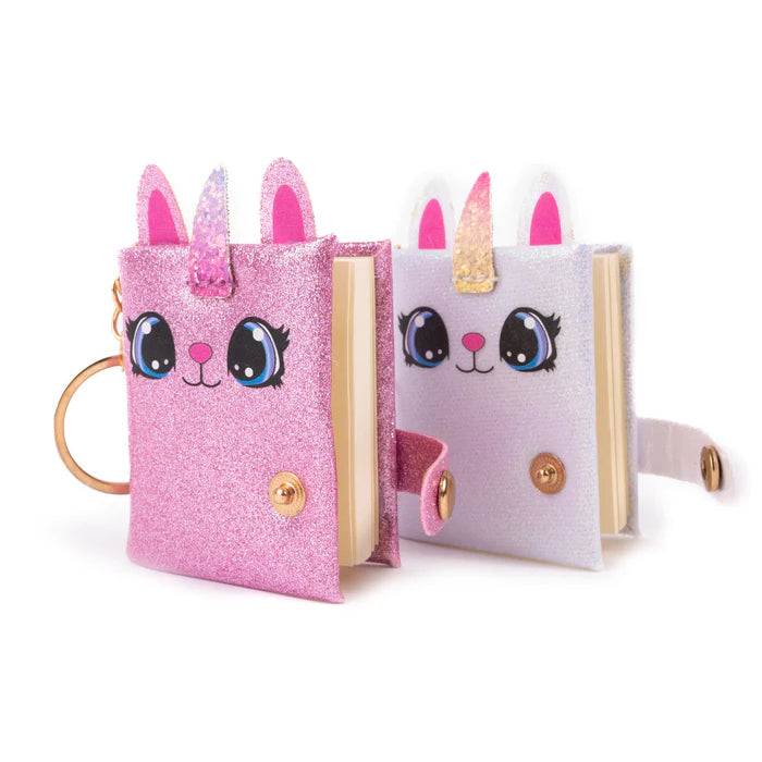 Great Pretenders Mini Sparkly Friends Keychain Caticorn Journal - Various Styles