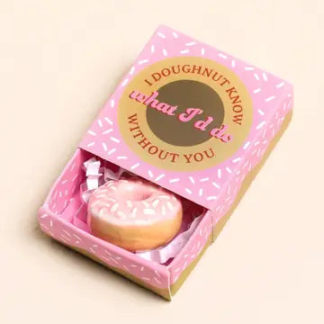 Tiny Matchbox Ceramic Tokens - Doughnut
