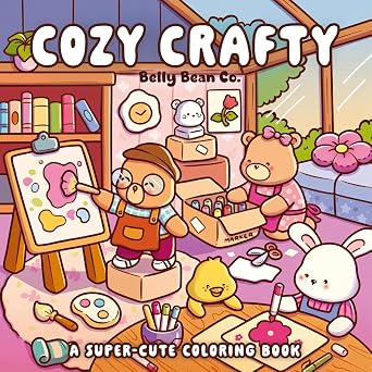Cozy Crafty Coloring Book